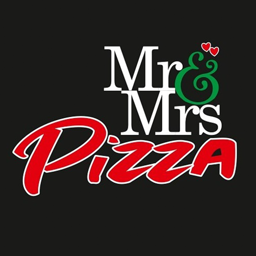 Mr and Mrs Pizza logo.